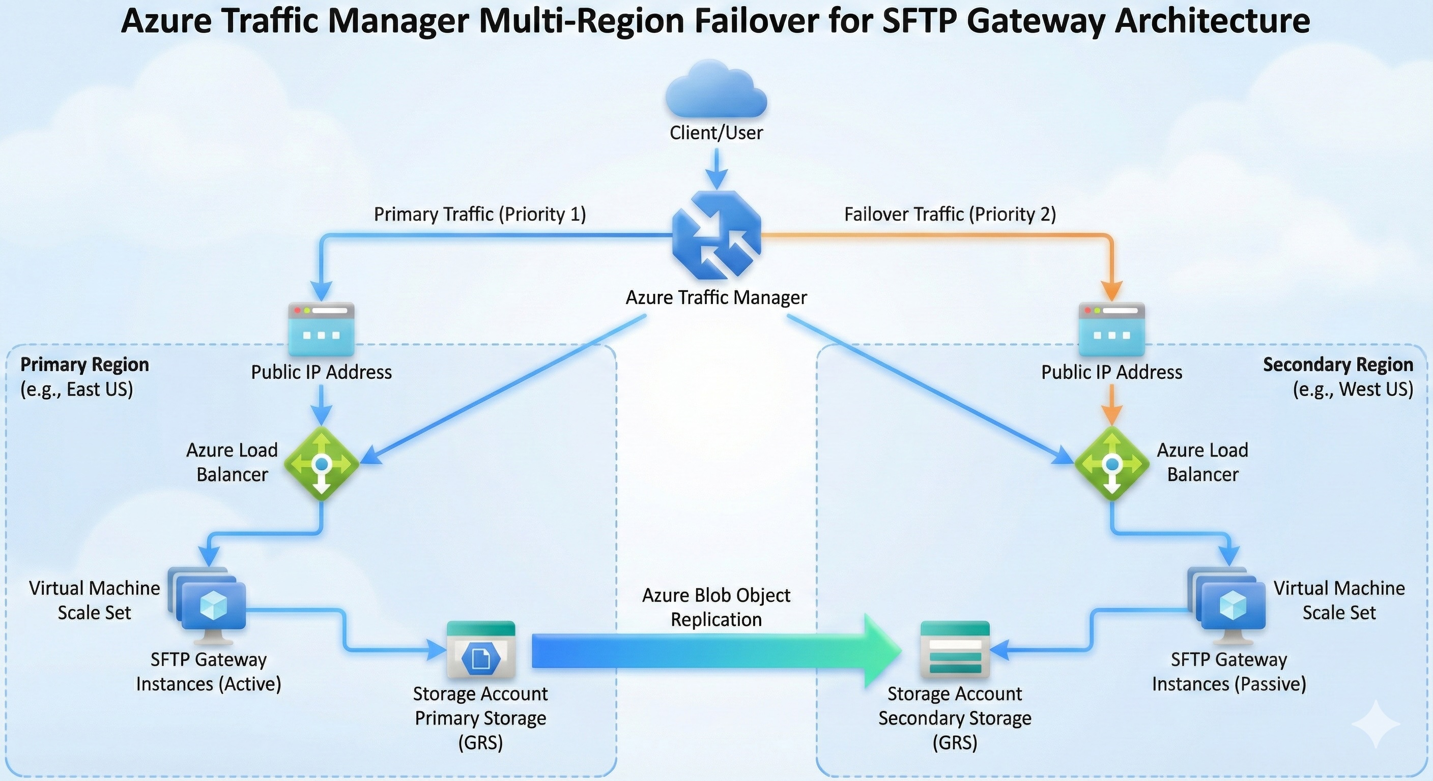 Azure Traffic Manager configuration