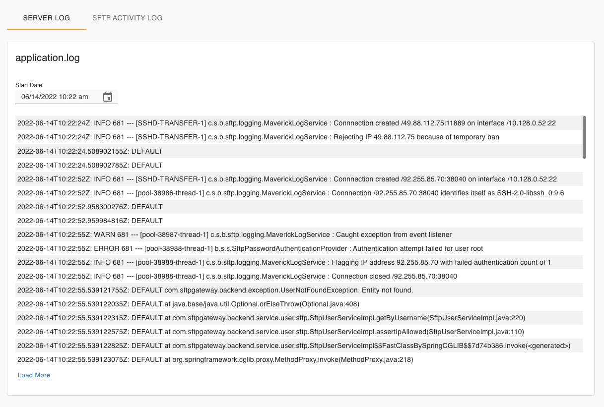 log files