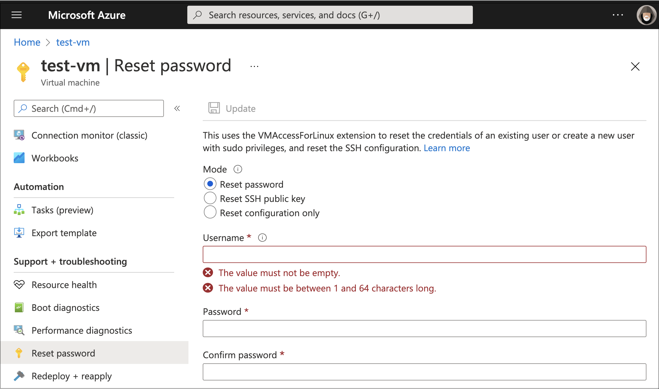 reset-vm-password-sftp-gateway-support